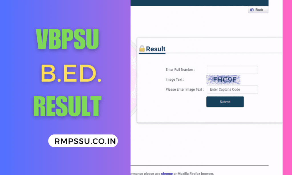 VBSPU Bed Result